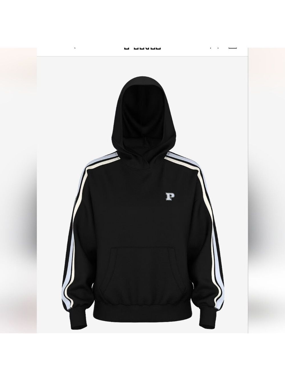 Nwt Ivy Fleece Campus Hoodie - Picture 3 of 5